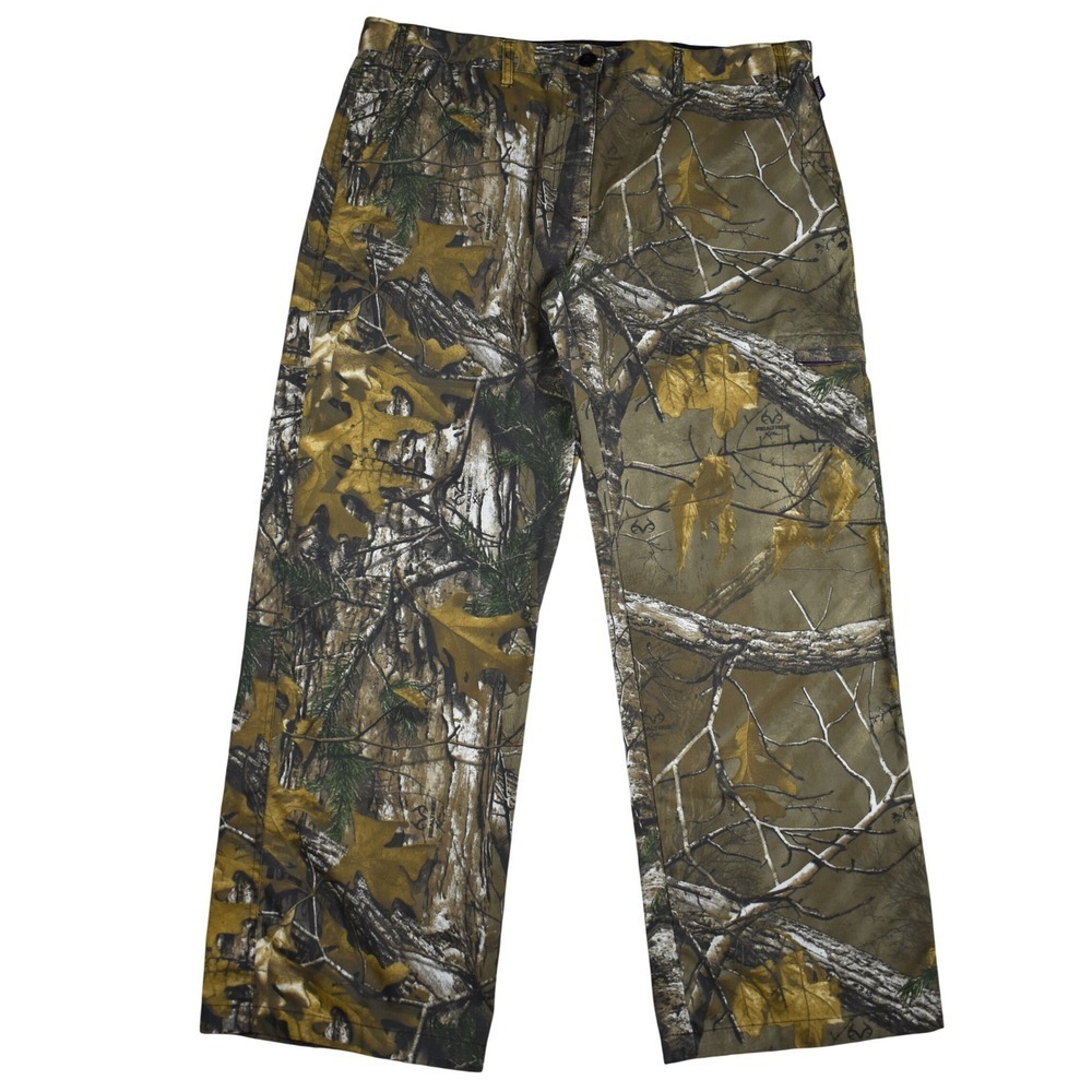Walls Legend Camo Pants Women XL Regular Brown Realtree Xtra Wide Leg Gorpcore